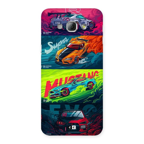 Super Racing Car Back Case for Galaxy A8