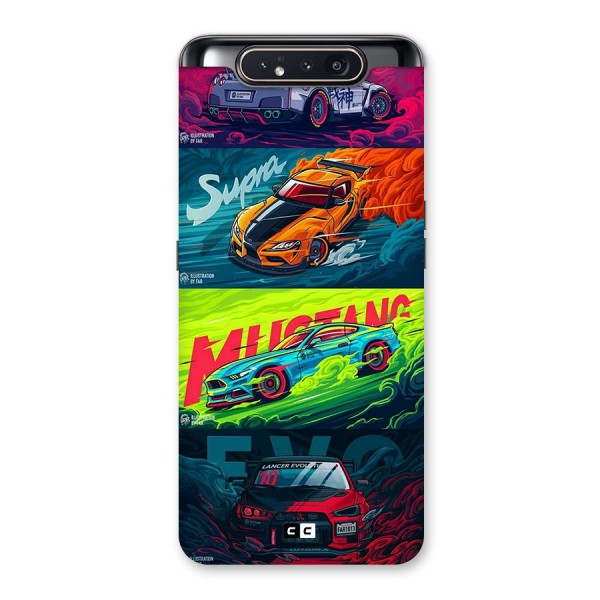 Super Racing Car Back Case for Galaxy A80