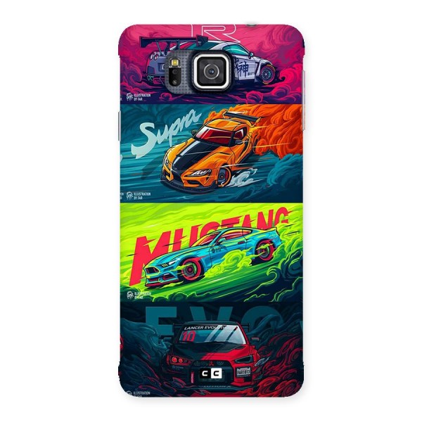 Super Racing Car Back Case for Galaxy Alpha