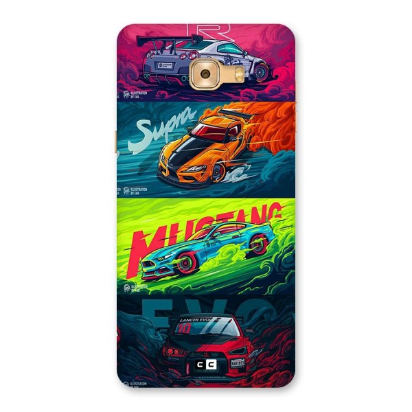 Super Racing Car Back Case for Galaxy C9 Pro