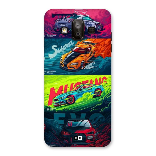 Super Racing Car Back Case for Galaxy J7 Duo