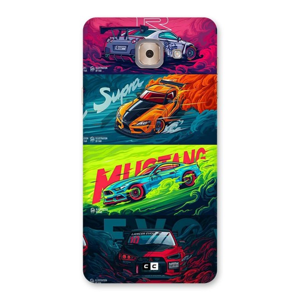 Super Racing Car Back Case for Galaxy J7 Max