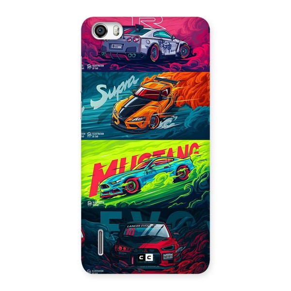 Super Racing Car Back Case for Honor 6