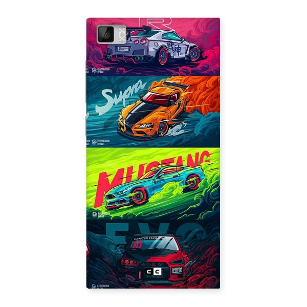 Super Racing Car Back Case for Mi3