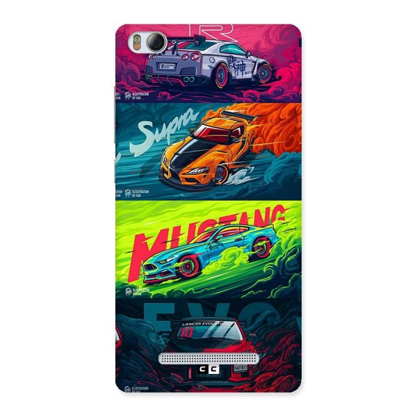 Super Racing Car Back Case for Mi4i