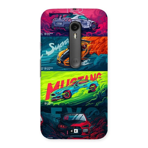 Super Racing Car Back Case for Moto G3