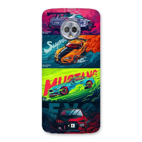 Super Racing Car Back Case for Moto G6