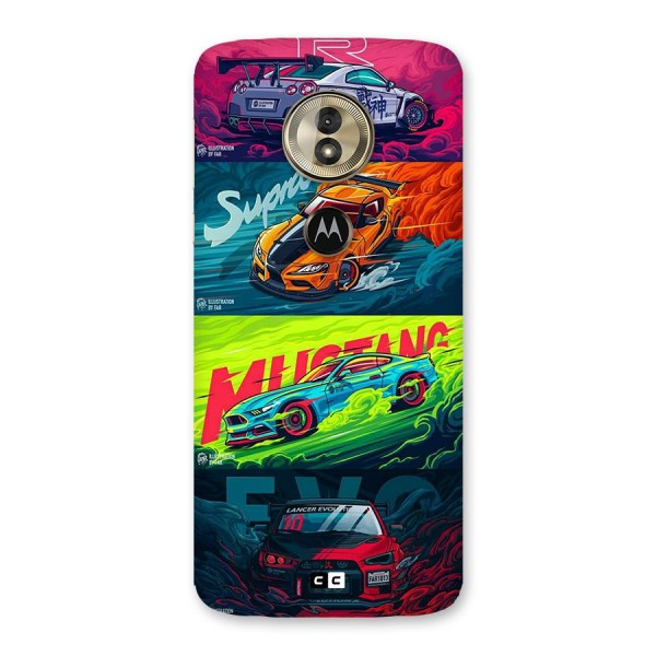 Super Racing Car Back Case for Moto G6 Play