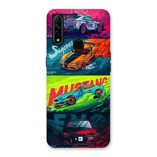 Super Racing Car Back Case for Oppo A31