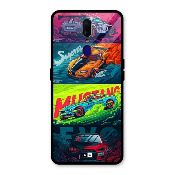 Super Racing Car Back Case for Oppo F11