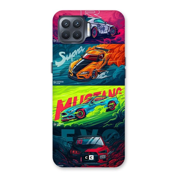 Super Racing Car Back Case for Oppo F17 Pro