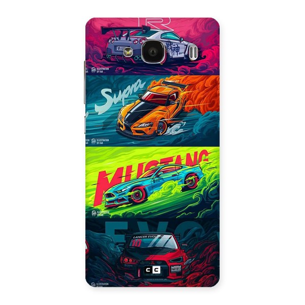 Super Racing Car Back Case for Redmi 2s