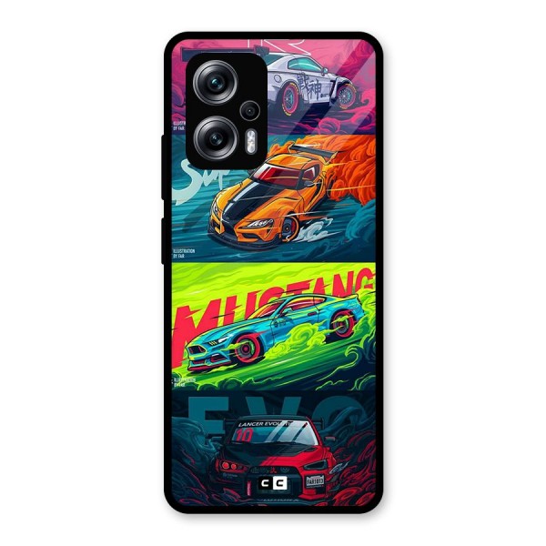 Super Racing Car Back Case for Redmi K50i