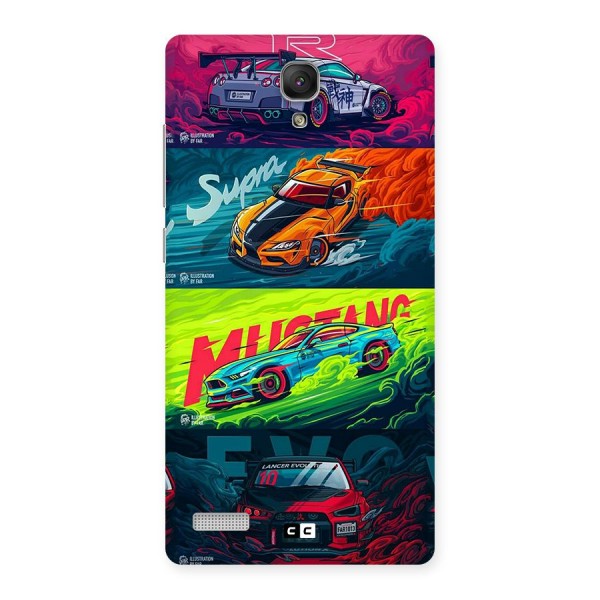 Super Racing Car Back Case for Redmi Note