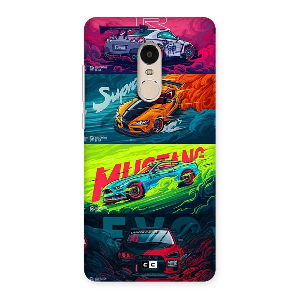 Super Racing Car Back Case for Redmi Note 4