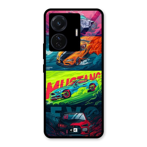 Super Racing Car Back Case for Vivo T1 Pro