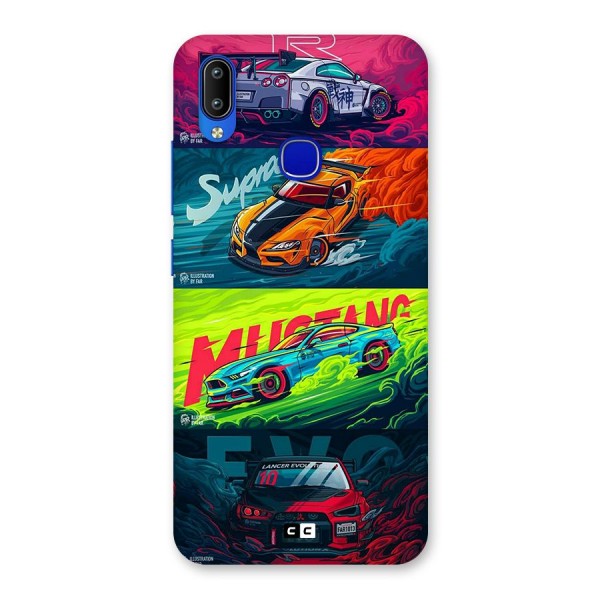 Super Racing Car Back Case for Vivo Y91