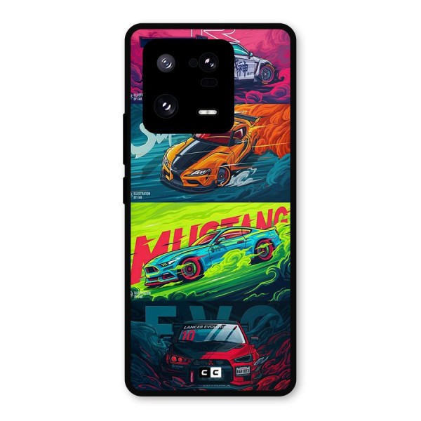 Super Racing Car Metal Back Case for Xiaomi 13 Pro