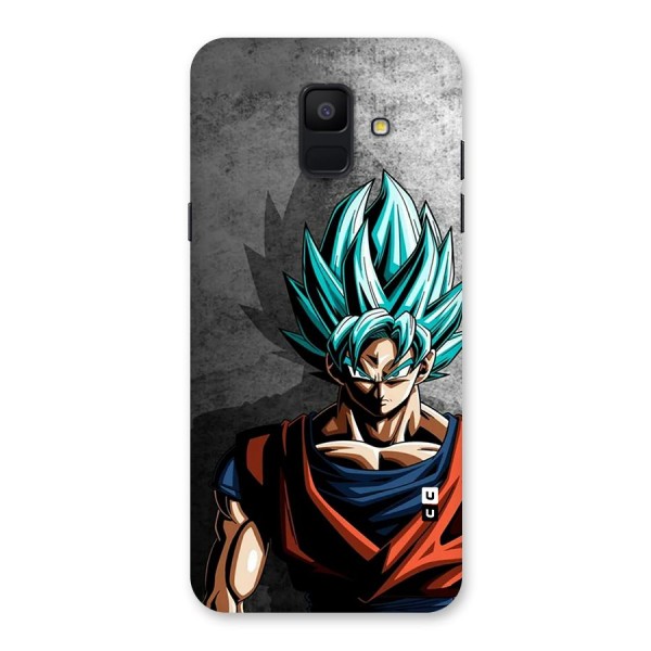 Super Saiyan Art Back Case for Galaxy A6 (2018)