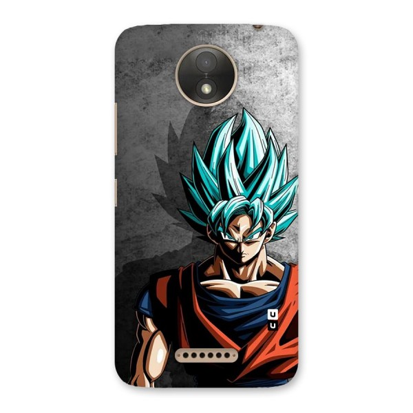 Super Saiyan Art Back Case for Moto C Plus