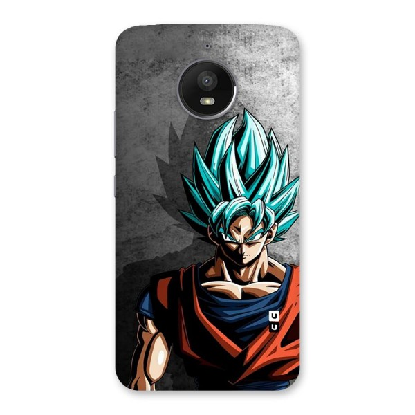 Super Saiyan Art Back Case for Moto E4 Plus