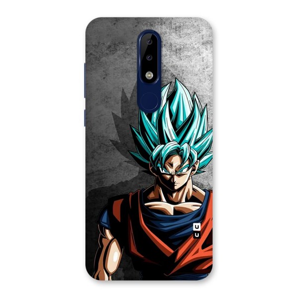 Super Saiyan Art Back Case for Nokia 5.1 Plus