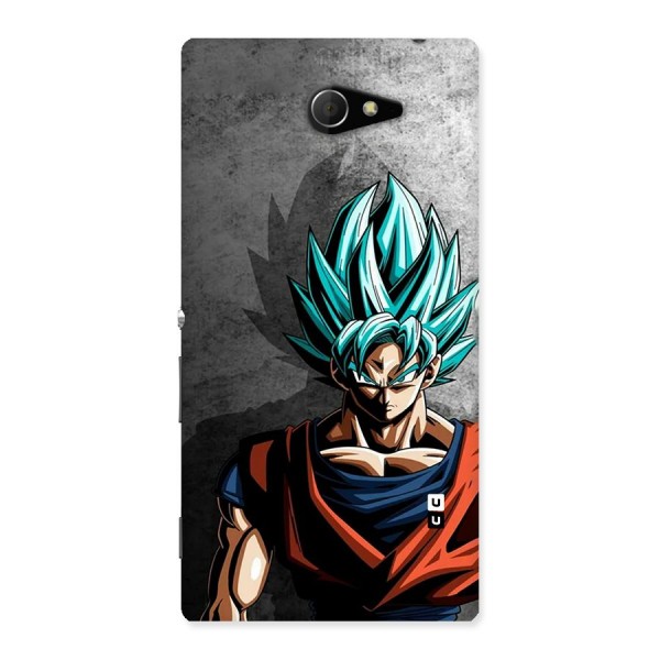 Super Saiyan Art Back Case for Xperia M2