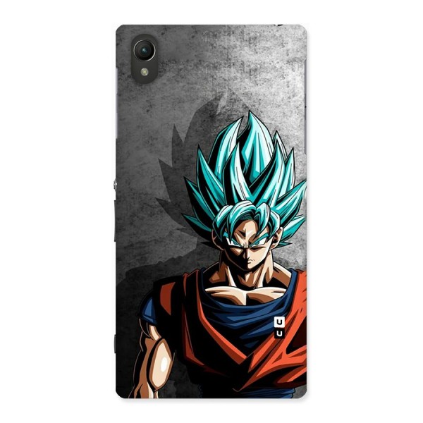 Super Saiyan Art Back Case for Xperia Z1