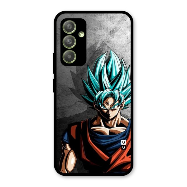 Super Saiyan Art Glass Back Case for Galaxy A54