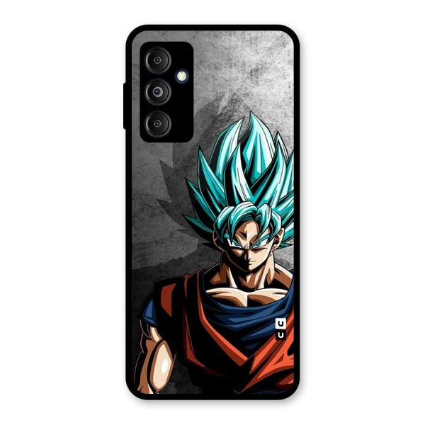 Super Saiyan Art Glass Back Case for Galaxy M14 5G