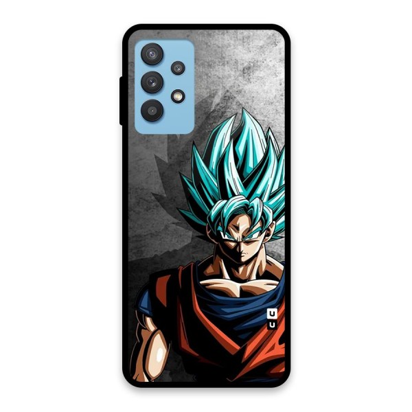 Super Saiyan Art Glass Back Case for Galaxy M32 5G