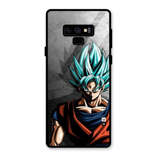 Super Saiyan Art Glass Back Case for Galaxy Note 9