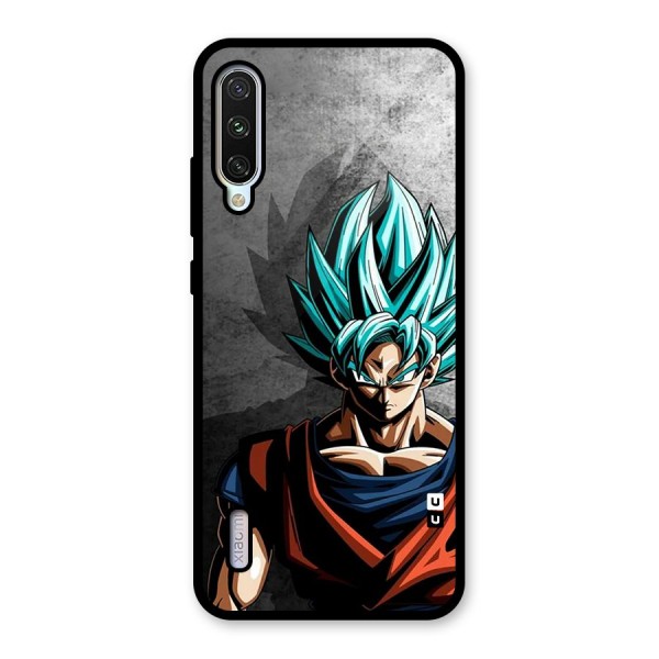 Super Saiyan Art Glass Back Case for Mi A3