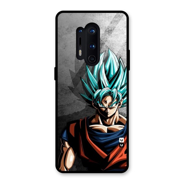 Super Saiyan Art Glass Back Case for OnePlus 8 Pro