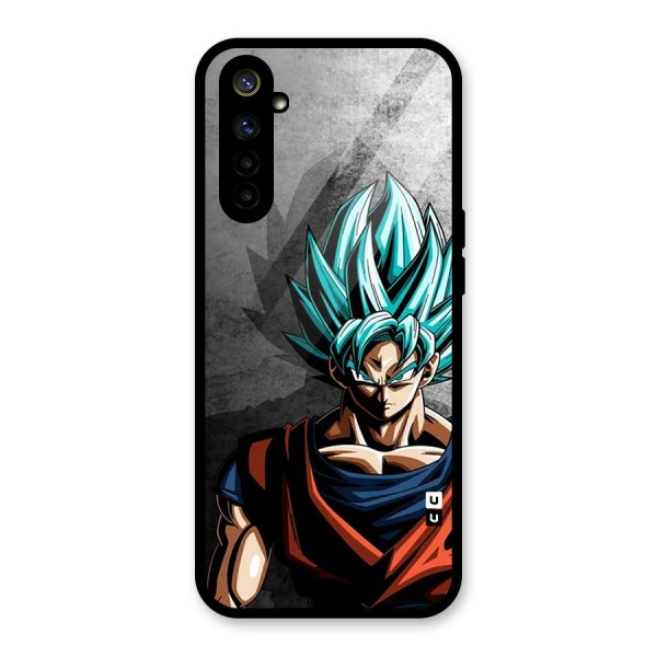 Super Saiyan Art Glass Back Case for Realme 6