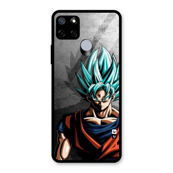 Super Saiyan Art Glass Back Case for Realme C12