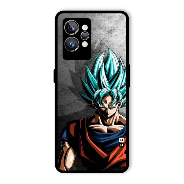 Super Saiyan Art Glass Back Case for Realme GT2 Pro