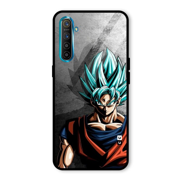 Super Saiyan Art Glass Back Case for Realme X2