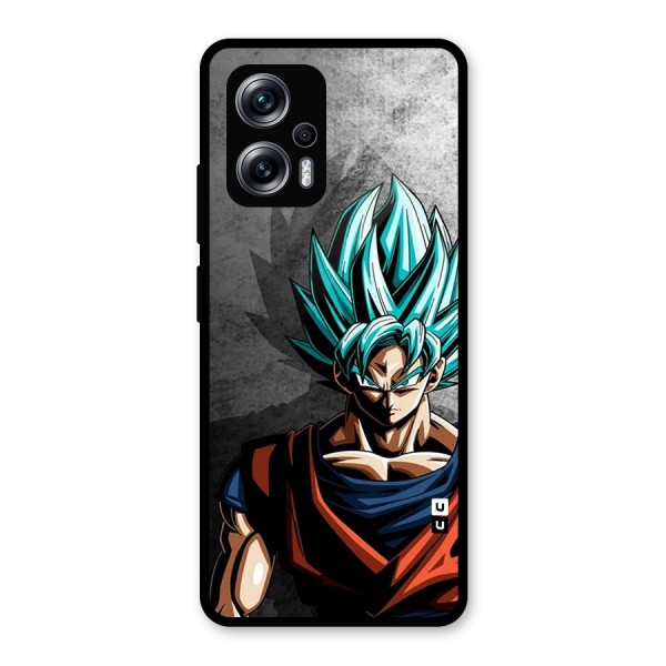 Super Saiyan Art Glass Back Case for Redmi K50i