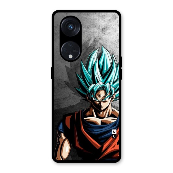 Super Saiyan Art Glass Back Case for Reno8 T 5G