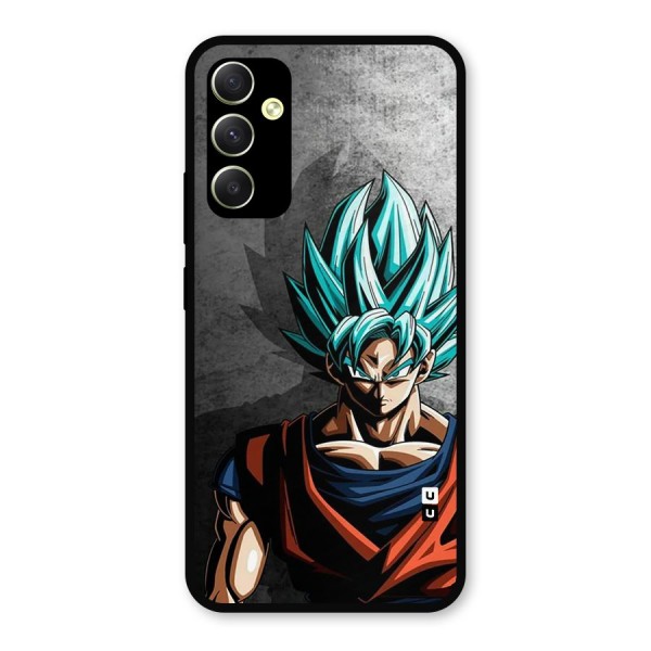 Super Saiyan Art Metal Back Case for Galaxy A34