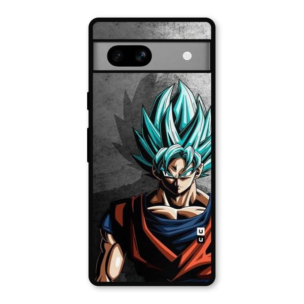 Super Saiyan Art Metal Back Case for Google Pixel 7a