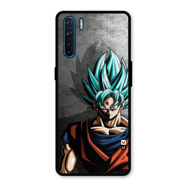 Super Saiyan Art Metal Back Case for Oppo F15