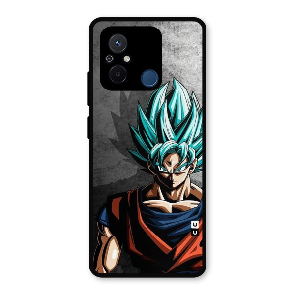 Super Saiyan Art Metal Back Case for Poco C55