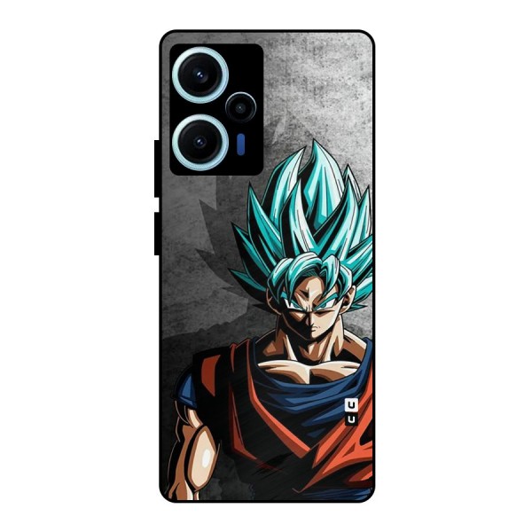 Super Saiyan Art Metal Back Case for Poco F5