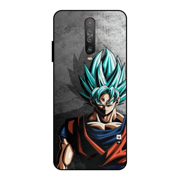 Super Saiyan Art Metal Back Case for Poco X2