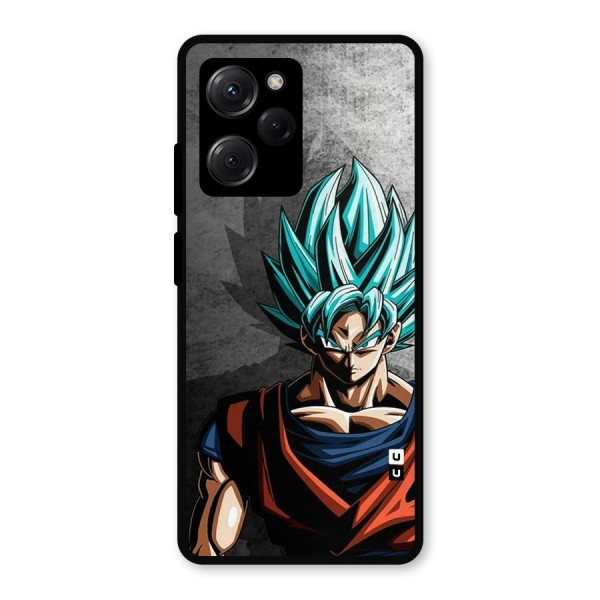 Super Saiyan Art Metal Back Case for Poco X5 Pro