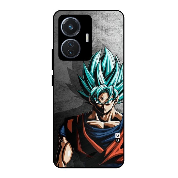 Super Saiyan Art Metal Back Case for Vivo T1 44W