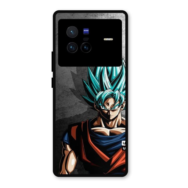 Super Saiyan Art Metal Back Case for Vivo X80