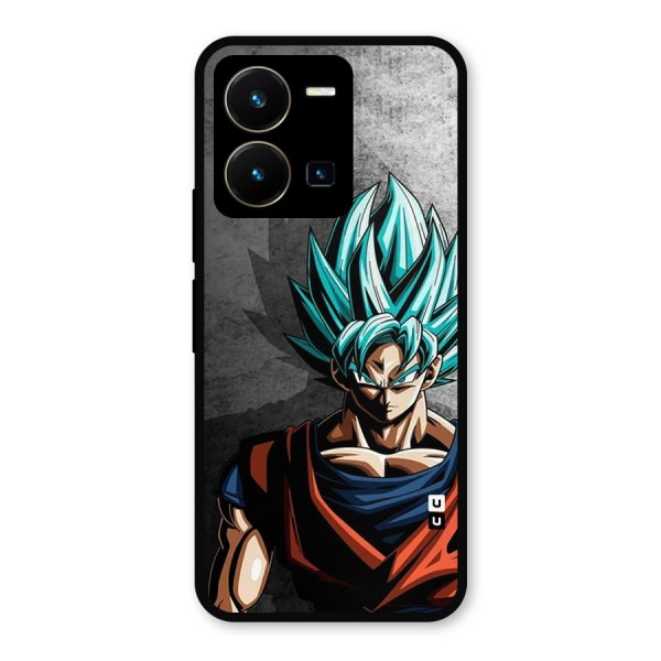 Super Saiyan Art Metal Back Case for Vivo Y35